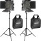Set 2 lampi profesionale cu LED, Neewer 660 Bi Color, 40W, 3200-5600K