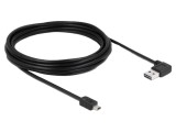 Cablu USB 2.0 Aurit DELOCK 5m Negru 480Mbps 22AWG/26AWG - Cod 83381