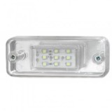 Lampa Gabarit LED Auto, Universala, 12-24V, 9 LED, Alb, YP-154B, Dreptunghiulara