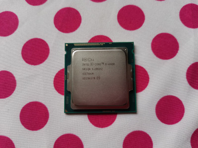 Procesor Intel Haswell, Core i5 4460 3.2GHz, socket 1150. Pasta cadou. foto