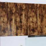 vidaXL Dulap suspendat cu ușă Riga Stejar fumuriu 40 x 31 x 100 cm 884342