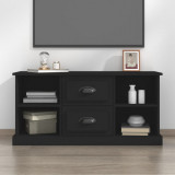 Comoda TV, negru, 99,5x35,5x48 cm, lemn prelucrat GartenMobel Dekor, vidaXL