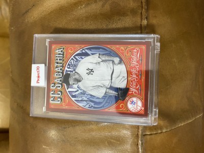 cartonas baseball - CC Sabathia - Topps - Project 70 foto