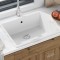 vidaXL Chiuvetă de bucătărie Alb 54 x 44 x 20 cm Granit 4012350
