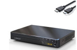 Lonpoo DVD player cu cablu HDMI