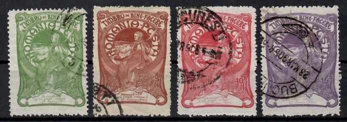 Romania 1906, LP.57 - Torcătoarea, Ștampilat