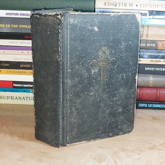 BIBLIA SAU SFANTA SCRIPTURA * CU TRIMETERI , BUCURESTI , 1940