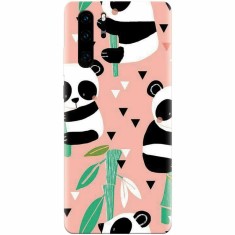 Husa silicon pentru Huawei P30 Pro, Baby Panda 001