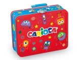 Set colorat in cutie metalica Carioca