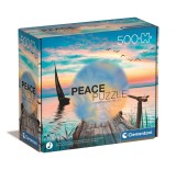 Puzzle Clementoni, Peisaj de pe lac, 500 piese