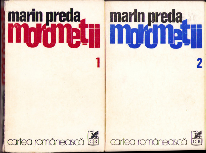 HST C6158 Moromeții 1975 Marin Preda vol I+II