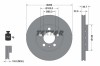 TEXTAR 92082205 PRO+ Disc frana