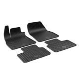 Covorase auto cauciuc Umbrella Renault Talisman (2015-) Negru Set 4 piese dedicate