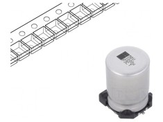 Condensator Electrolitic SMD 1mF 50V 16x16x21mm