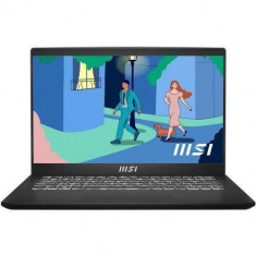 Laptop MSI Modern FHD 14 inch Intel Core i3-1215U 8GB 256GB SSD Free Dos Classic Black foto