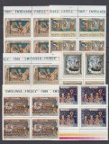 ROMANIA 1969 LP 716 FRESCE BLOCURI DE 4 TIMBRE MNH, Nestampilat