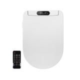 Capac de WC cu bideu model U cu telecomanda, functii de spalare, apa calda instant, uscare