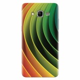 Husa silicon pentru Samsung Grand Prime, 3D Multicolor Abstract Lines