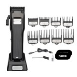 Cumpara ieftin Masina de tuns profesionala, WMARK NG-2053A, motor puternic 7200rpm, cutite DLC fade, carcasa metalica, 8 inaltatoare premium 1.5-25mm, stand incarcar