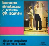 Benone Sinulescu, Orchestra Gh. Zamfir &ndash; Cantece populare si de voie buna