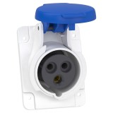 Priza industriala ST fixa 2P+E 16A Schneider 230V PKF16F423