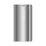 Husa Flip Carte Clear View Samsung Galaxy S9 G960 Silver