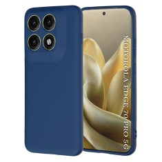 Husa silicon Motorola Edge 70 Pro Asteroid GSM SoftFlex, bleumarin