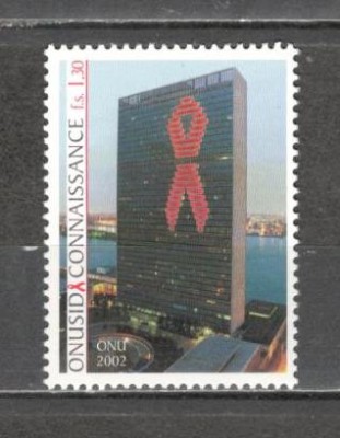 O.N.U.Geneva.2002 Programul ONU impotriva AIDS SN.653 foto