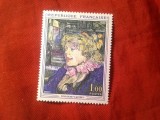 Serie 1 valoare Franta 1965 - Pictura Toulouse Lautrec