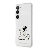 Cumpara ieftin Husa Cover Karl Lagerfeld Choupette Fun pentru Samsung Galaxy S23 Plus Transparenta