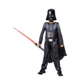 Costum Darth Vader cu sabie laser pentru copii - Star Wars 5-6 ani 110-116 cm