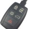 Carcasa Cheie Auto Techstar cu 5 Butoane, Compatibila Volvo C30, S40, V50, C70 &ndash; model keyless entry, tip card &ndash; fara cip, fara electronica