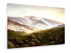 Tablou pe panza (canvas) - Caspar David Friedrich - Memories of Giant Mount... foto
