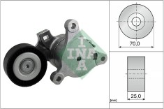 INA 534 0362 10 Intinzator curea, curea distributie foto