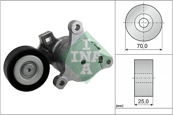 INA 534 0362 10 Intinzator curea, curea distributie