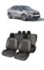 Set huse piele alcantara compatibile Dacia Logan III (2020-2024), Umbrella
