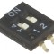 Comutator DIP-SWITCH 2 Sec&Aring;&pound;iuni ON-OFF 24VDC