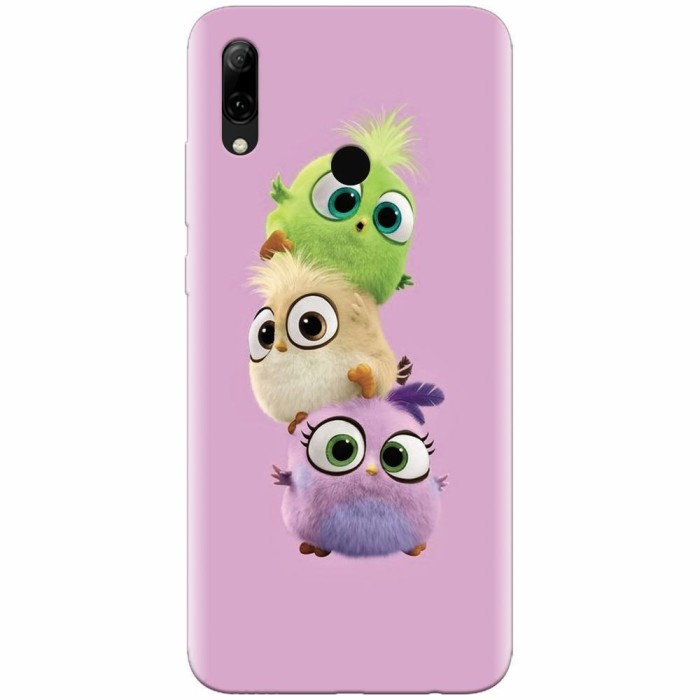 Husa silicon pentru Huawei P Smart 2019, Baby Birds