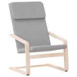Cumpara ieftin Scaun de relaxare, gri deschis, material textil