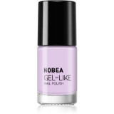 Cumpara ieftin NOBEA Day-to-Day Gel-like Nail Polish lac de unghii cu efect de gel culoare Soft lilac #N05 6 ml