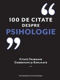 Cumpara ieftin 100 Citate Despre Psihologie, Alex Fradera, Editura DPH. Dezvoltare personala, pentru: Femei, Cuplu, Familie, Adolescenti, Barbati, Copii