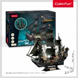 Cumpara ieftin PUZZLE 3D LED NAVA QUEEN ANNE 293 PIESE, CubicFun