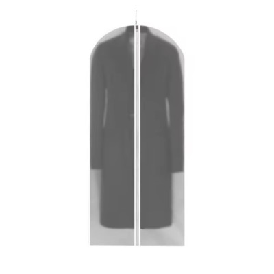 Set 5 Husa de Depozitare cu Fermoar, Flippy, pentru Haine, de Protectie, pentru Voiaj, Netesut, Rezistent la Praf, 60x140 cm, Transparent-Alb foto