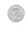 Moneda Austria 2 groschen 1954, stare buna, curata, Europa, Aluminiu