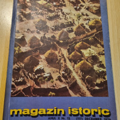 Revista Magazin Istoric - decembrie 1976