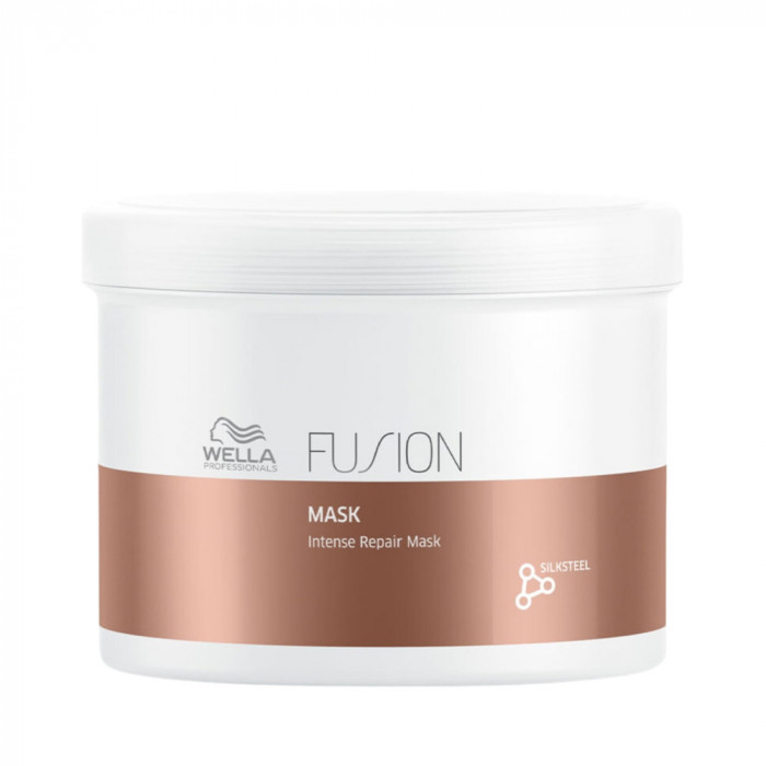 Masca pentru par deteriorat, Wella Professionals, Fusion Intense Repair Mask, 500ml