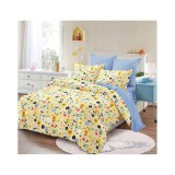 Cumpara ieftin Lenjerie de Pat Bumbac Finet, 6 Piese, Pat Dublu - CPL254