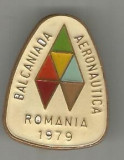 Insigna- BALCANIADA AERONAUTICA 1979