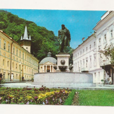 RF5 -Carte Postala- Baile Herculane, Statuia lui Hercule, circulata 1980