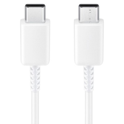 Cablu date samsung ep-dg977bwe, tip-c to tip-c, 100w, 0.98m, white (bulk packing) foto